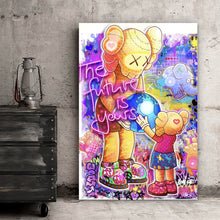 Lade das Bild in den Galerie-Viewer, Poster The Future is Yours Pop Art Hochformat