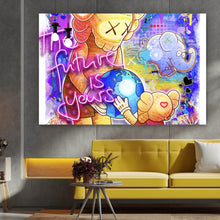 Lade das Bild in den Galerie-Viewer, Poster The Future is Yours Pop Art Querformat