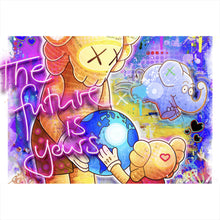 Lade das Bild in den Galerie-Viewer, Poster The Future is Yours Pop Art Querformat