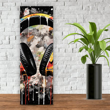 Lade das Bild in den Galerie-Viewer, Poster Kopfhörer Headphone Pop Art Panorama Hoch