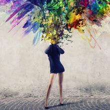 Lade das Bild in den Galerie-Viewer, Poster Kreative Gedanken Explosion Quadrat