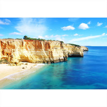 Lade das Bild in den Galerie-Viewer, Aluminiumbild Küste in Portugal Querformat