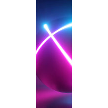 Lade das Bild in den Galerie-Viewer, Poster Kugel mit Neon Linien Panorama Hoch