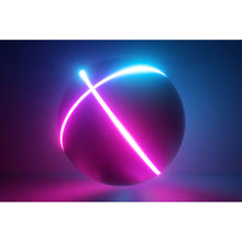 Lade das Bild in den Galerie-Viewer, Poster Kugel mit Neon Linien Querformat