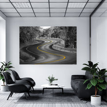Lade das Bild in den Galerie-Viewer, Acrylglasbild Kurvige Straße Querformat