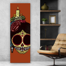 Lade das Bild in den Galerie-Viewer, Poster La Catrina Zucker Skull Panorama Hoch