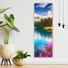 Lade das Bild in den Galerie-Viewer, Poster Landschaft in den Schweizer Alpen Panorama Hoch