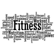 Lade das Bild in den Galerie-Viewer, Spannrahmenbild Lifestyle Fitness Querformat