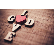 Lade das Bild in den Galerie-Viewer, Poster Love God Querformat