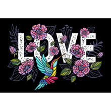 Lade das Bild in den Galerie-Viewer, Aluminiumbild Love Querformat