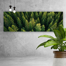 Lade das Bild in den Galerie-Viewer, Poster Luftaufnahme Wald in Finnland Panorama