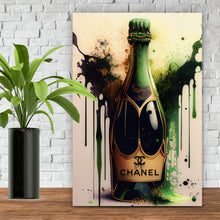 Lade das Bild in den Galerie-Viewer, Spannrahmenbild Luxury Champagne No.1 Hochformat