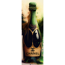 Lade das Bild in den Galerie-Viewer, Leinwandbild Luxury Champagne No.1 Panorama Hoch