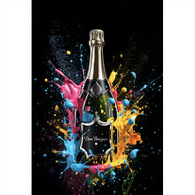 Lade das Bild in den Galerie-Viewer, Leinwandbild Luxury Champagne No.4 Hochformat
