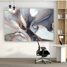 Lade das Bild in den Galerie-Viewer, Poster Luxury Fluid Art Querformat