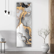 Lade das Bild in den Galerie-Viewer, Poster Luxury Fluid Art No.1 Panorama Hoch