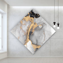 Lade das Bild in den Galerie-Viewer, Poster Luxury Fluid Art No.1 Raute