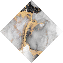 Lade das Bild in den Galerie-Viewer, Leinwandbild Luxury Fluid Art No.1 Raute