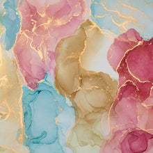 Lade das Bild in den Galerie-Viewer, Poster Fluid Art Spring Quadrat