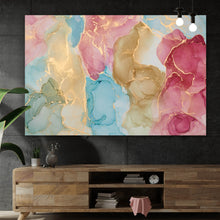 Lade das Bild in den Galerie-Viewer, Poster Fluid Art Spring Querformat