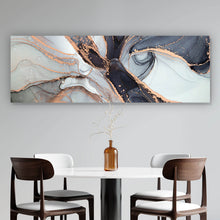 Lade das Bild in den Galerie-Viewer, Acrylglasbild Luxury Fluid Art Panorama