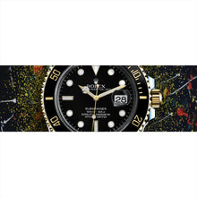 Lade das Bild in den Galerie-Viewer, Poster Luxus Uhr Pop Art Dark Panorama