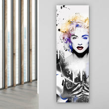 Lade das Bild in den Galerie-Viewer, Acrylglasbild Madonna Abstrakt Panorama Hoch