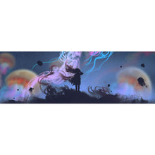 Lade das Bild in den Galerie-Viewer, Acrylglasbild Mädchen mit riesen Qualle Panorama