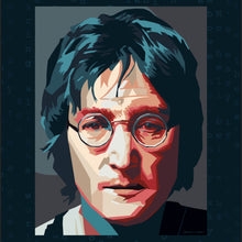 Lade das Bild in den Galerie-Viewer, Poster Männer Portrait Imagine Quadrat
