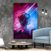 Lade das Bild in den Galerie-Viewer, Poster Männlicher Cyborg Hochformat