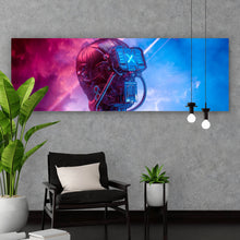 Lade das Bild in den Galerie-Viewer, Poster Männlicher Cyborg Panorama