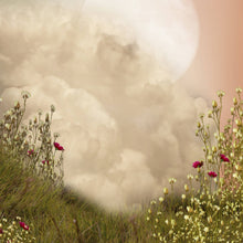 Lade das Bild in den Galerie-Viewer, Acrylglasbild Magische Mondlandschaft Quadrat