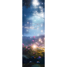 Lade das Bild in den Galerie-Viewer, Poster Magischer Wald in Dunkelheit Panorama Hoch