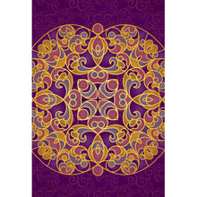 Lade das Bild in den Galerie-Viewer, Leinwandbild Mandala im Ost Stil Hochformat