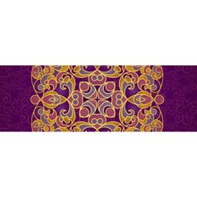 Lade das Bild in den Galerie-Viewer, Leinwandbild Mandala im Ost Stil Panorama
