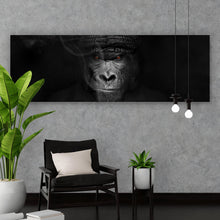 Lade das Bild in den Galerie-Viewer, Spannrahmenbild Gorilla Boss Panorama