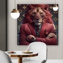 Lade das Bild in den Galerie-Viewer, Poster Boss Löwe Quadrat