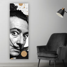 Lade das Bild in den Galerie-Viewer, Aluminiumbild gebürstet Salvador Dali Modern Art Panorama Hoch