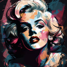 Lade das Bild in den Galerie-Viewer, Poster Marilyn Abstrakt No.2 Quadrat