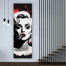 Lade das Bild in den Galerie-Viewer, Spannrahmenbild Marilyn Abstrakt No.3 Panorama Hoch