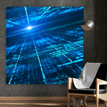 Lade das Bild in den Galerie-Viewer, Aluminiumbild Matrix Quadrat