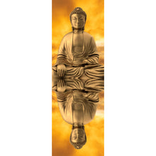 Lade das Bild in den Galerie-Viewer, Acrylglasbild Meditierender Buddha Panorama Hoch