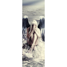Lade das Bild in den Galerie-Viewer, Aluminiumbild gebürstet Meeres Engel Panorama Hoch