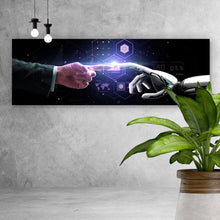 Lade das Bild in den Galerie-Viewer, Poster Mensch und Maschine Panorama