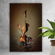 Lade das Bild in den Galerie-Viewer, Poster Modern Art Instrument Hochformat