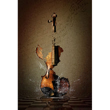 Lade das Bild in den Galerie-Viewer, Poster Modern Art Instrument Hochformat