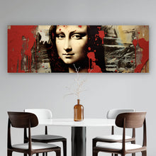 Lade das Bild in den Galerie-Viewer, Poster Mona Lisa Portrait Abstrakt Panorama