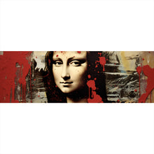 Lade das Bild in den Galerie-Viewer, Poster Mona Lisa Portrait Abstrakt Panorama