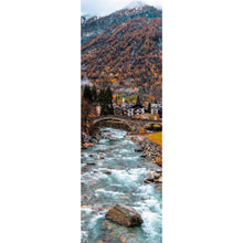 Lade das Bild in den Galerie-Viewer, Poster Monte Rosa im Herbst Panorama Hoch