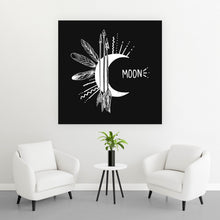 Lade das Bild in den Galerie-Viewer, Acrylglasbild Moon Quadrat